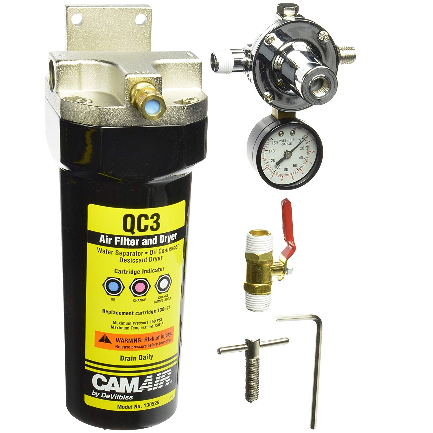 Devilbiss 130525 QC3 Air Filter and Dryer