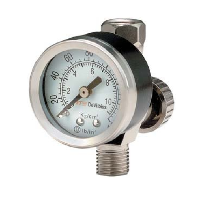 Devilbiss 180006 Air Adjusting Valve with Gage