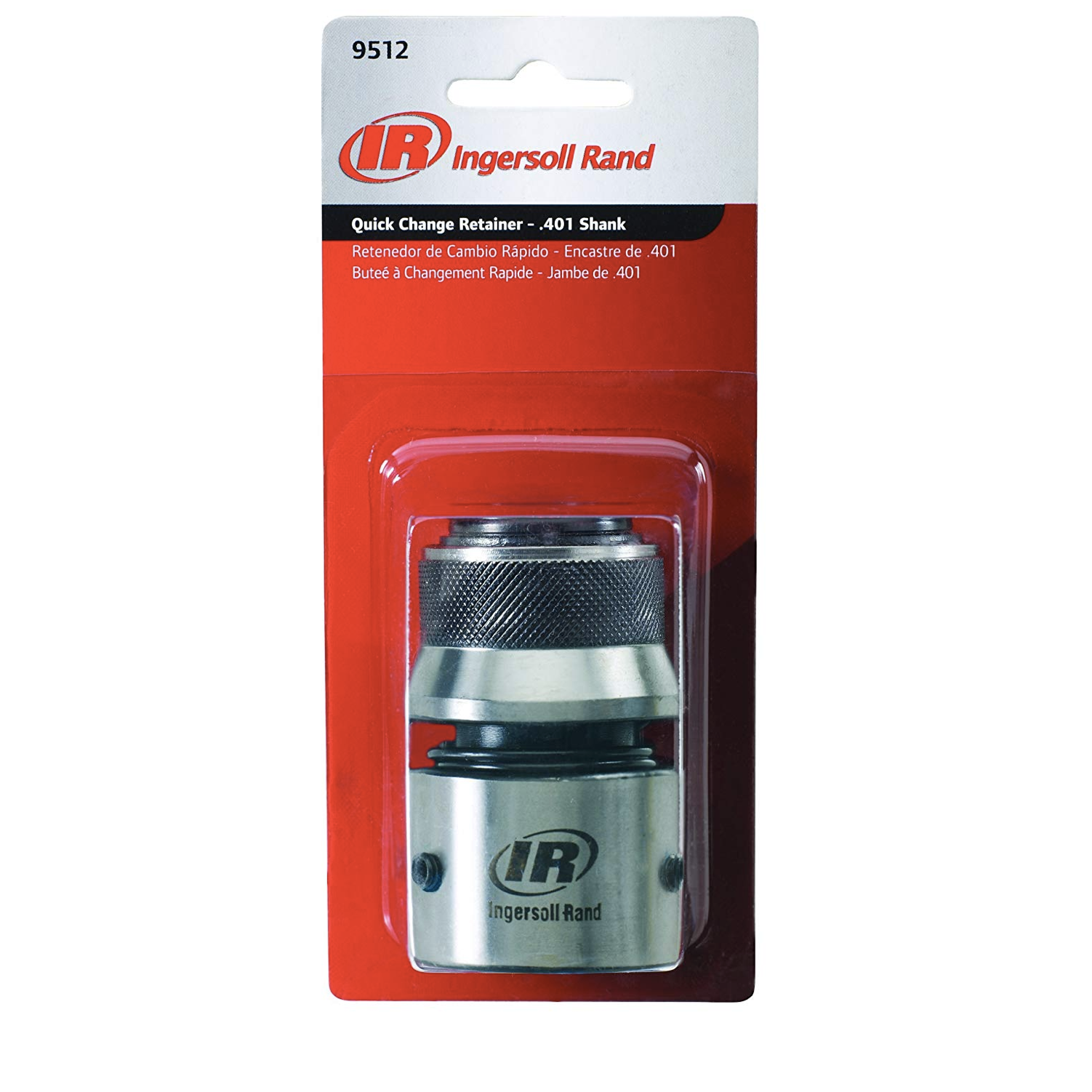 Ingersoll Rand 9512 Quick Change Chisel Retainer for 115. 116. 117. 121. and 132